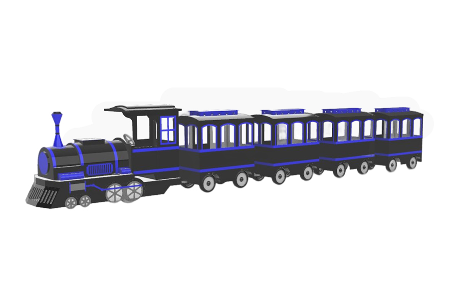 Train classique de la série interactive parent-enfant