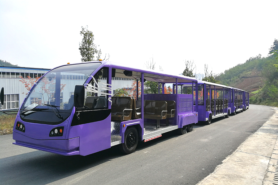 Modèle ouvert électrique de type II avec voiture de tourisme à section remorque