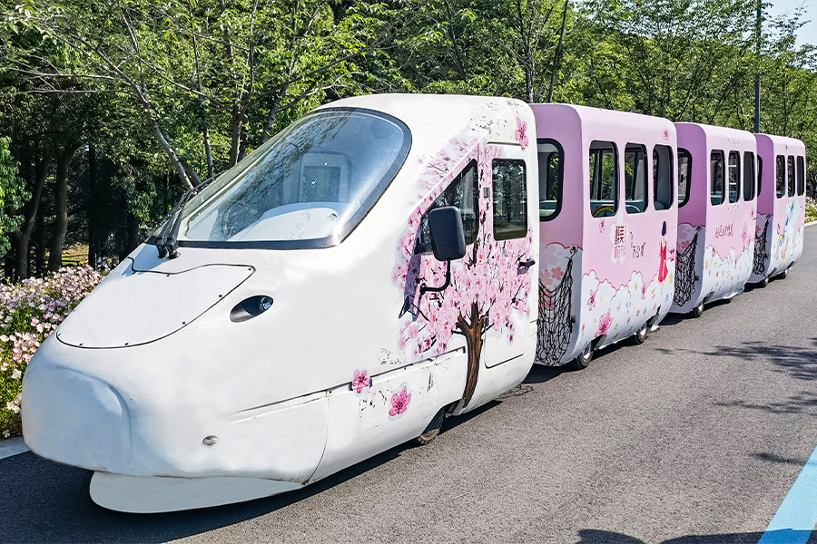 Trains de la série de croisière du parc EMU