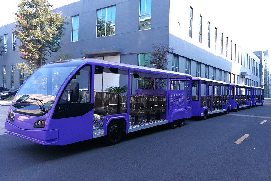 Modèle ouvert électrique de type II avec voiture de tourisme à section remorque