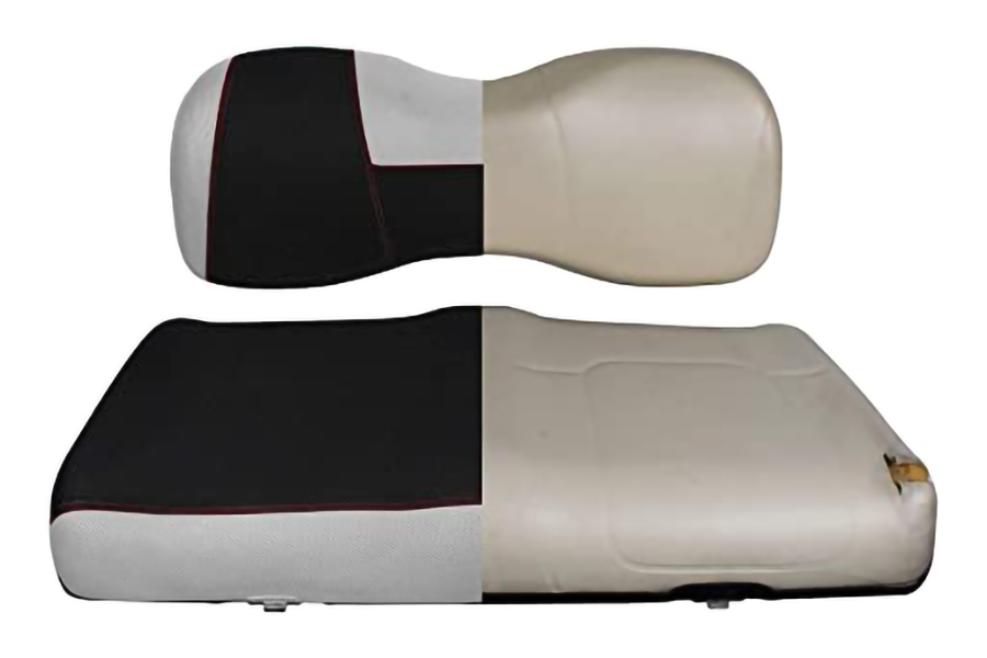 Housses de siège de voiturette de golf Ytype Gris et noir