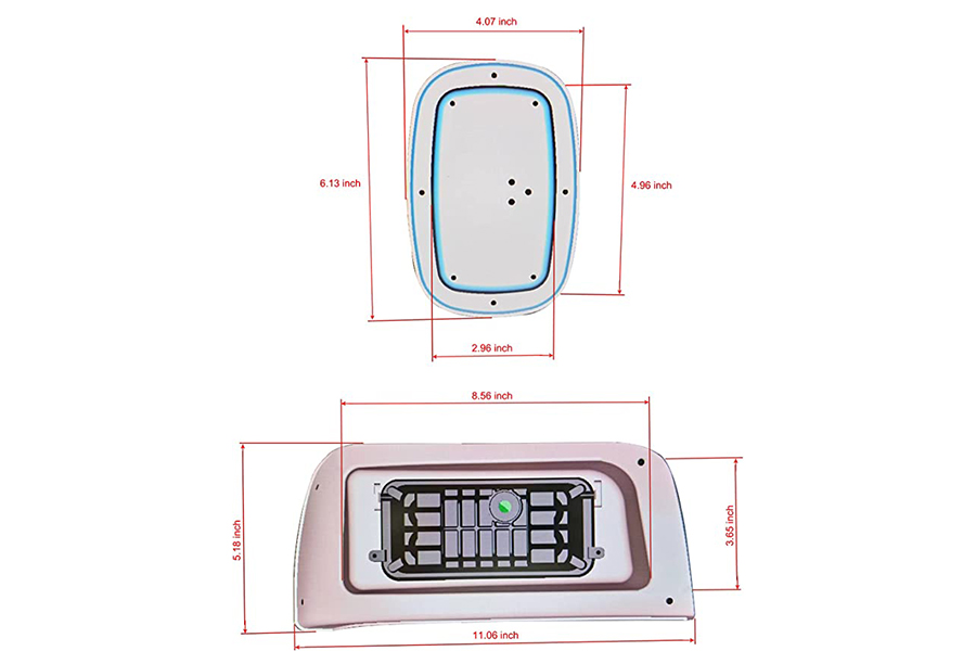 Kit d'éclairage LED Deluxe Plus (Fit Club Car DS 1993-UP chariot de golf à gaz et électrique)