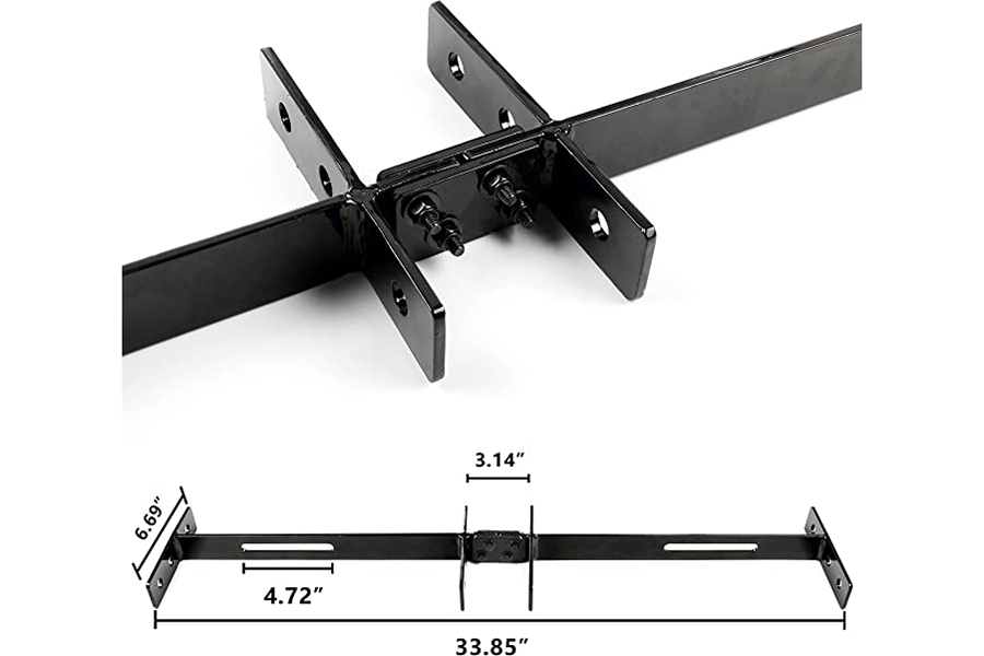 4 ensembles de kit de ceinture de sécurité rétractable, avec supports boulon en acier inoxydable, pour EZGO Yamaha Club Car